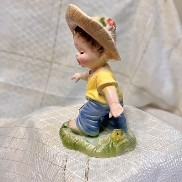 Vintage Josef Originals HAPPINESS is MUD PUDDLES Series Figurine - Picture 3 of 10